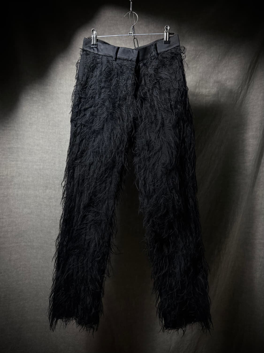 Sacai 22ss Faux Fur Textured Trousers  상품이미지1