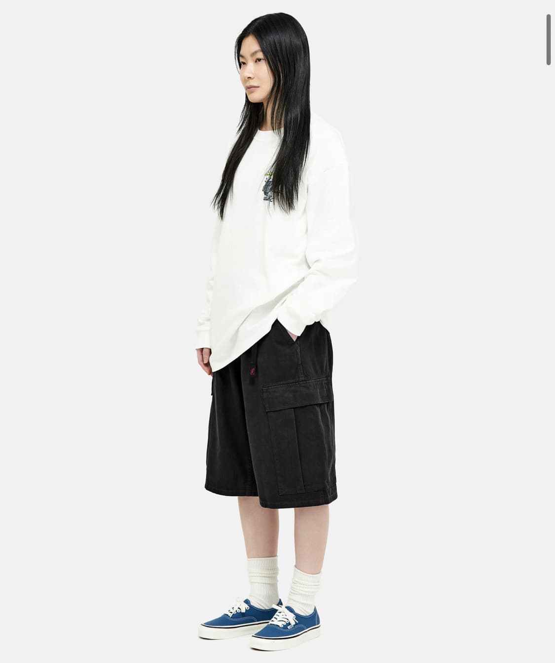 그라미치 카고 쇼츠 블랙 XL 상품이미지2