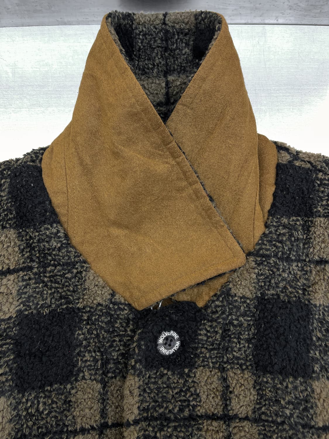 울버린 타탄 체크 자켓 상품이미지4