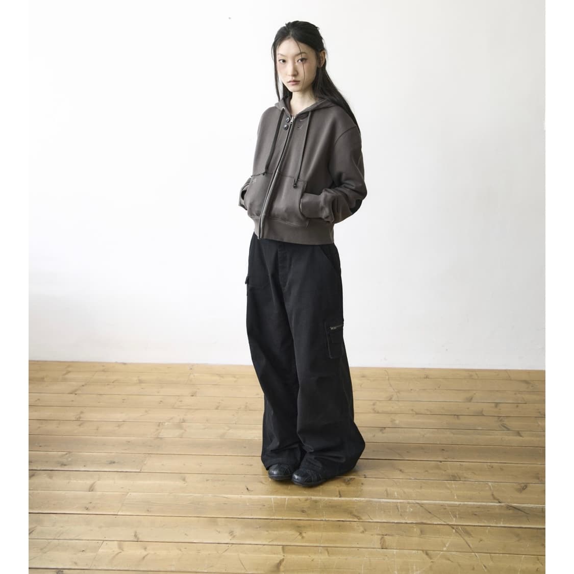 기장수선O) 더콜디스트모먼트 double pocket pants 상품이미지2