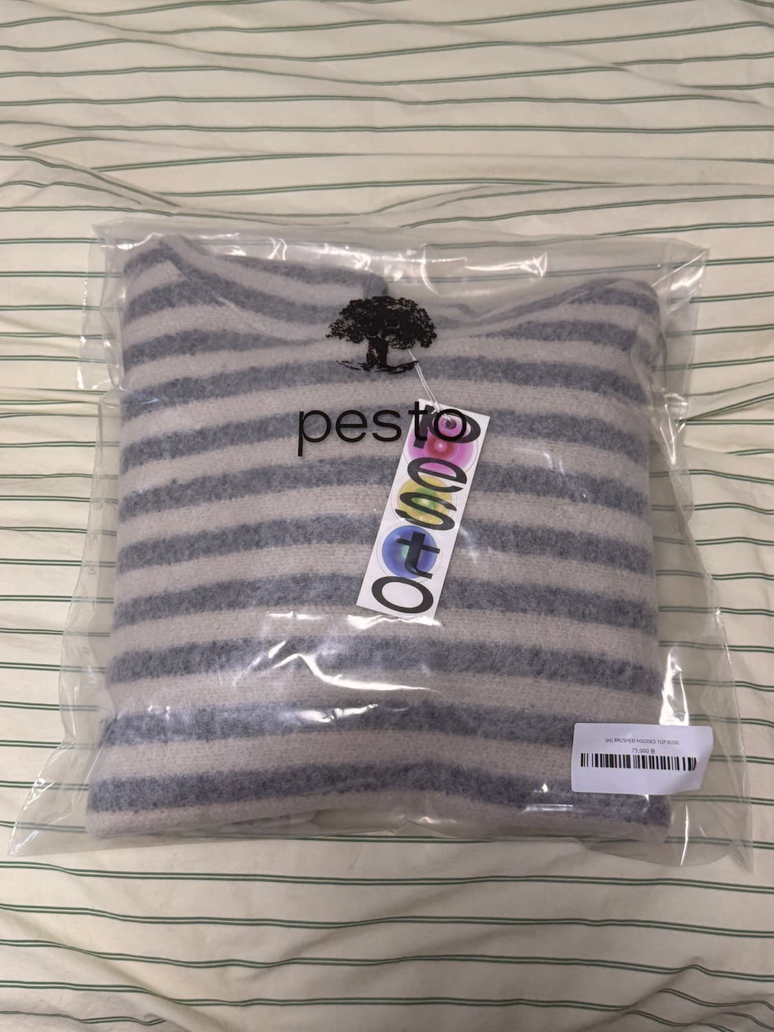 페스토 pesto brushed hooded top (rose) 상품이미지5