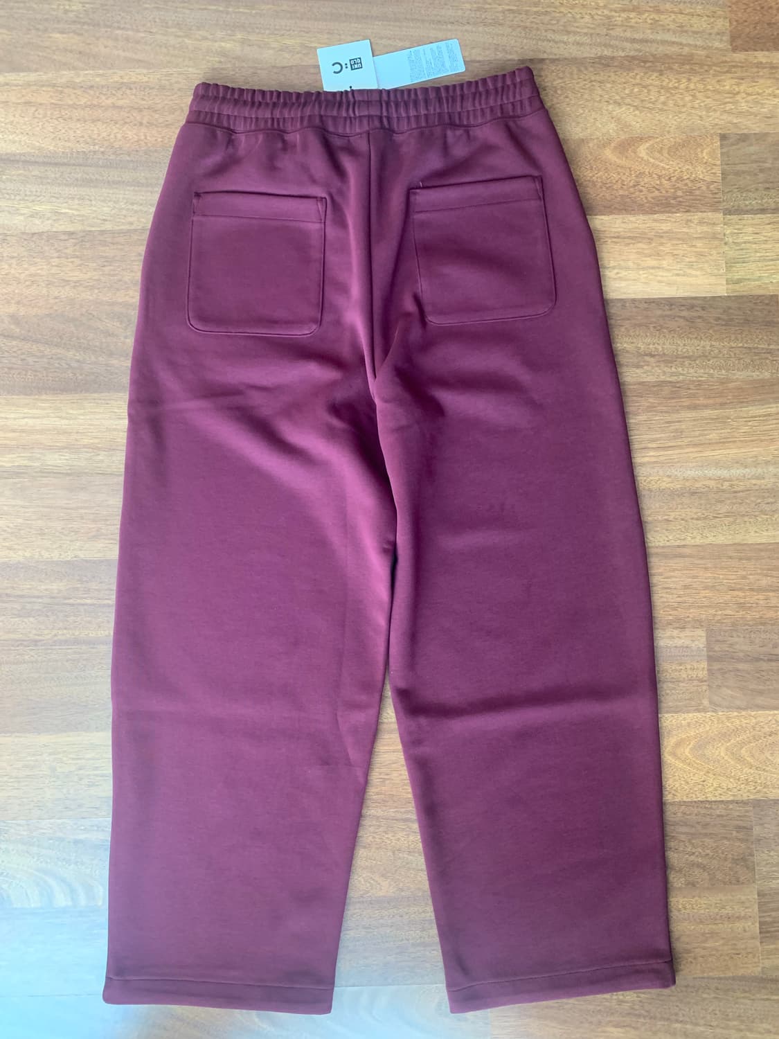 유니클로 스웨트 와이드 팬츠 L 새상품 상품이미지2