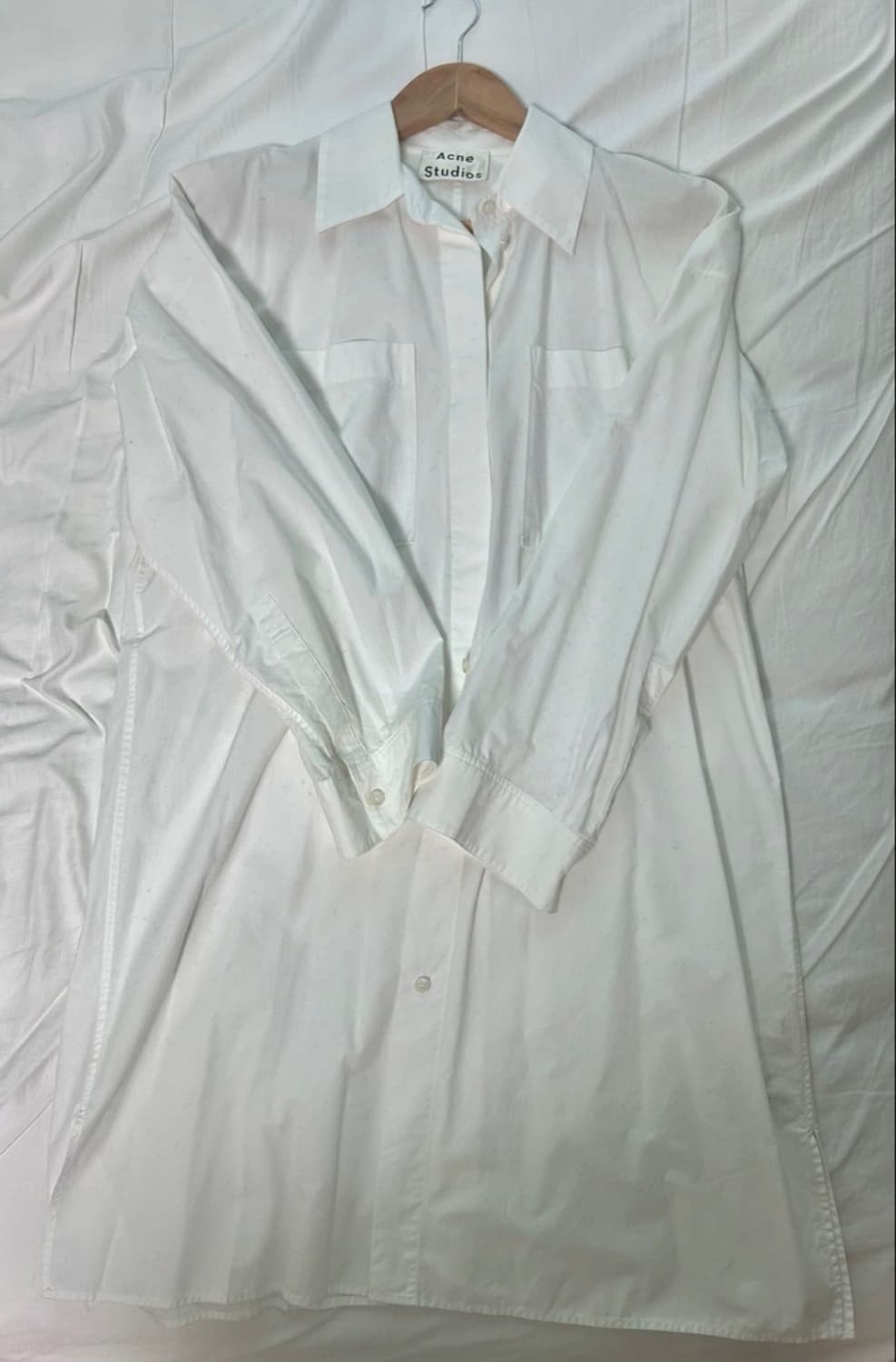 Acne studios jacui pop shirt dress 상품이미지4