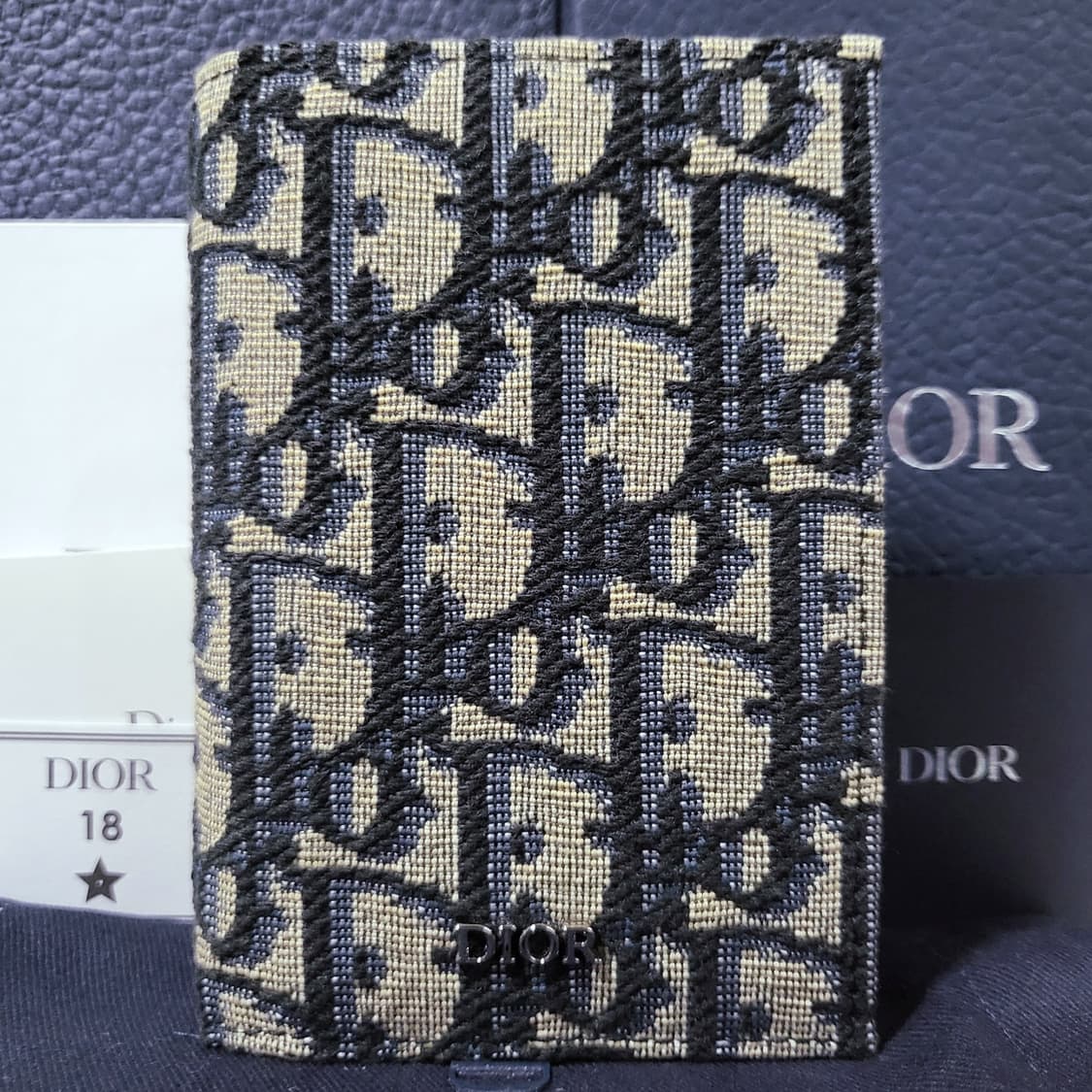 [새상품급/풀구성] 디올 오블리크 오거나이저 카드지갑  상품이미지1