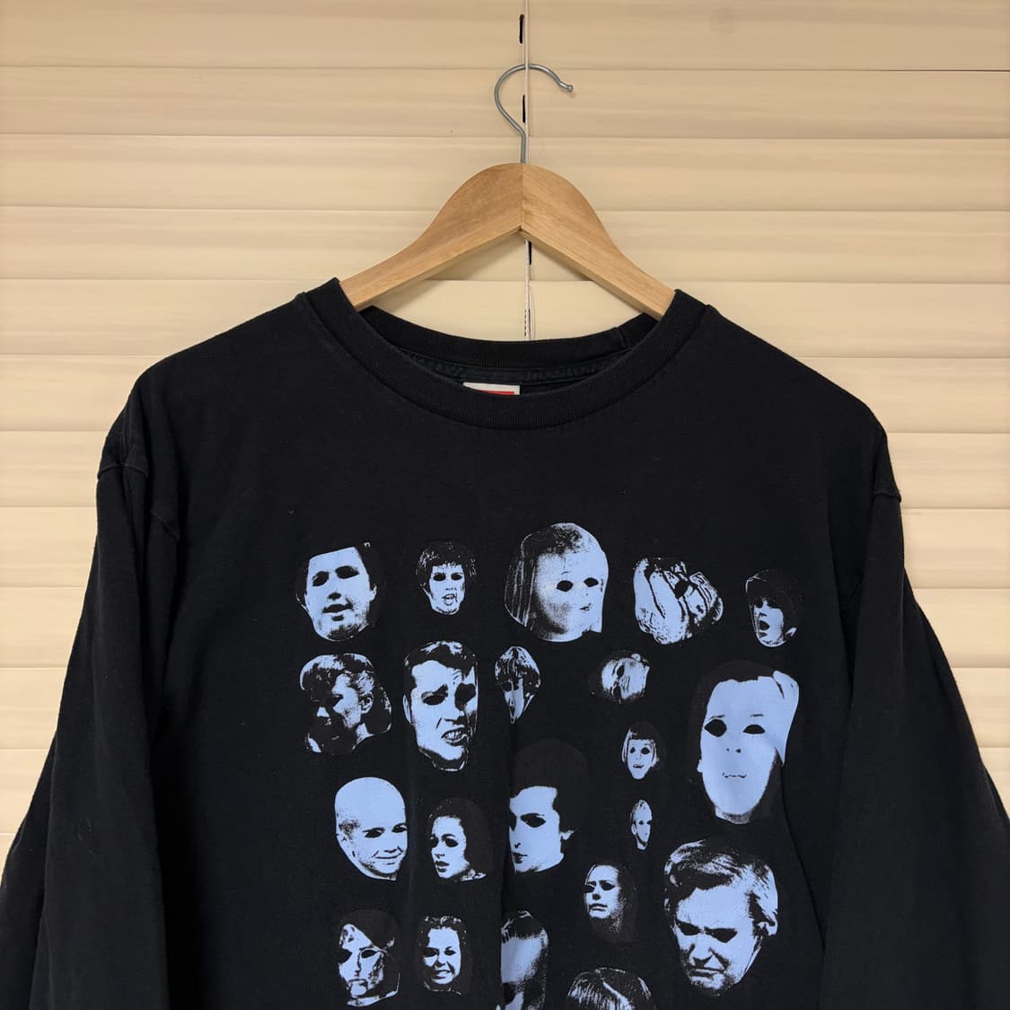 슈프림 Supreme 19fw 페이스 롱슬리브 긴팔 티셔츠 블랙 L 상품이미지2