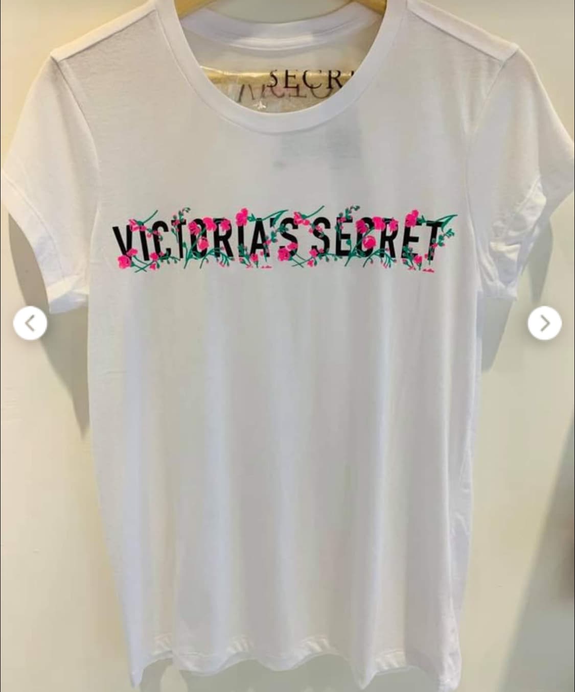 (새상품/택포함) 빅토리아 시크릿   플로럴 티셔츠 M 상품이미지1