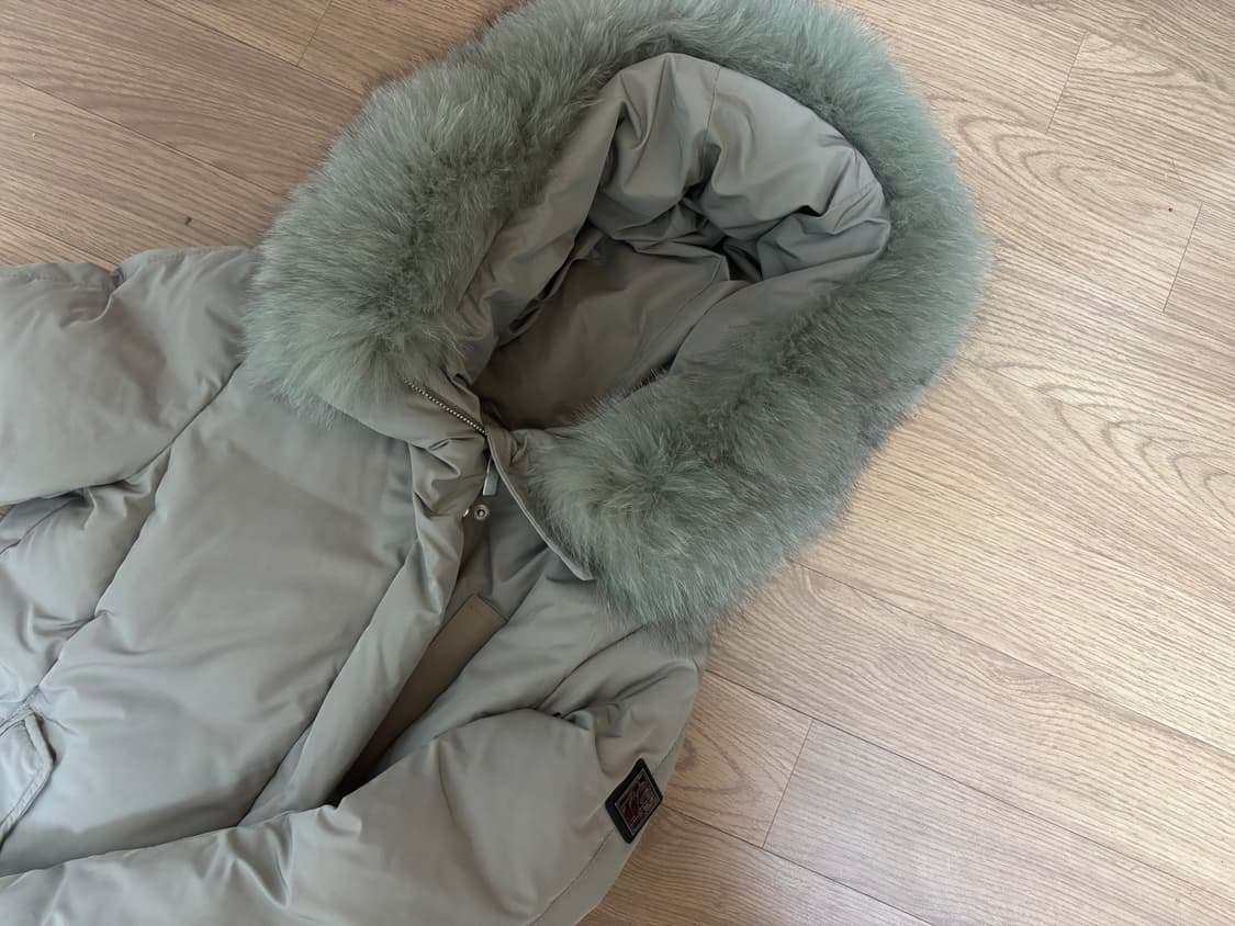 상태최상 에고이스트 사가퍼 롱패딩 55 온앤온 차정원st 상품이미지3