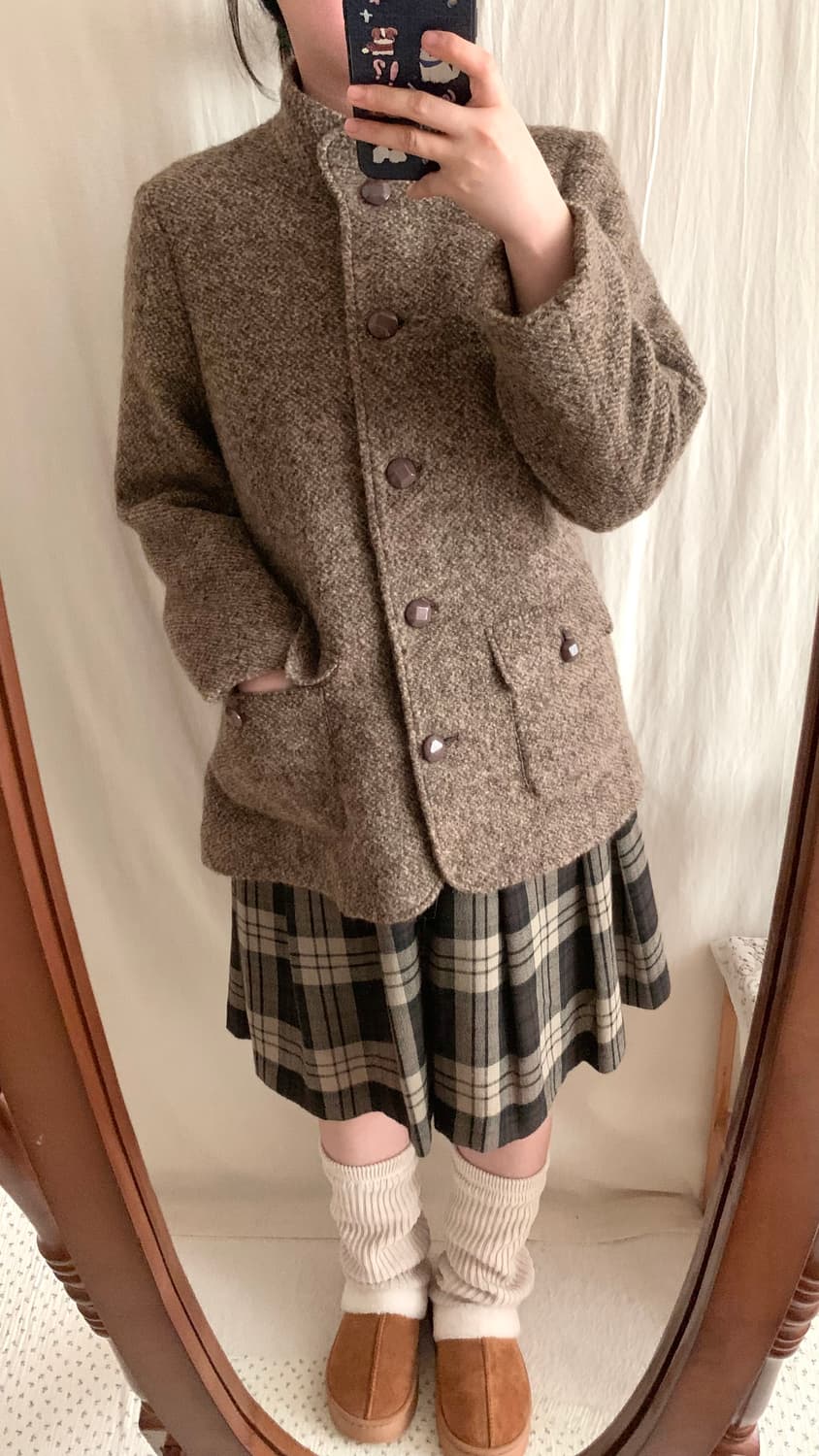 빈티지 모헤어 울 자켓 상품이미지5