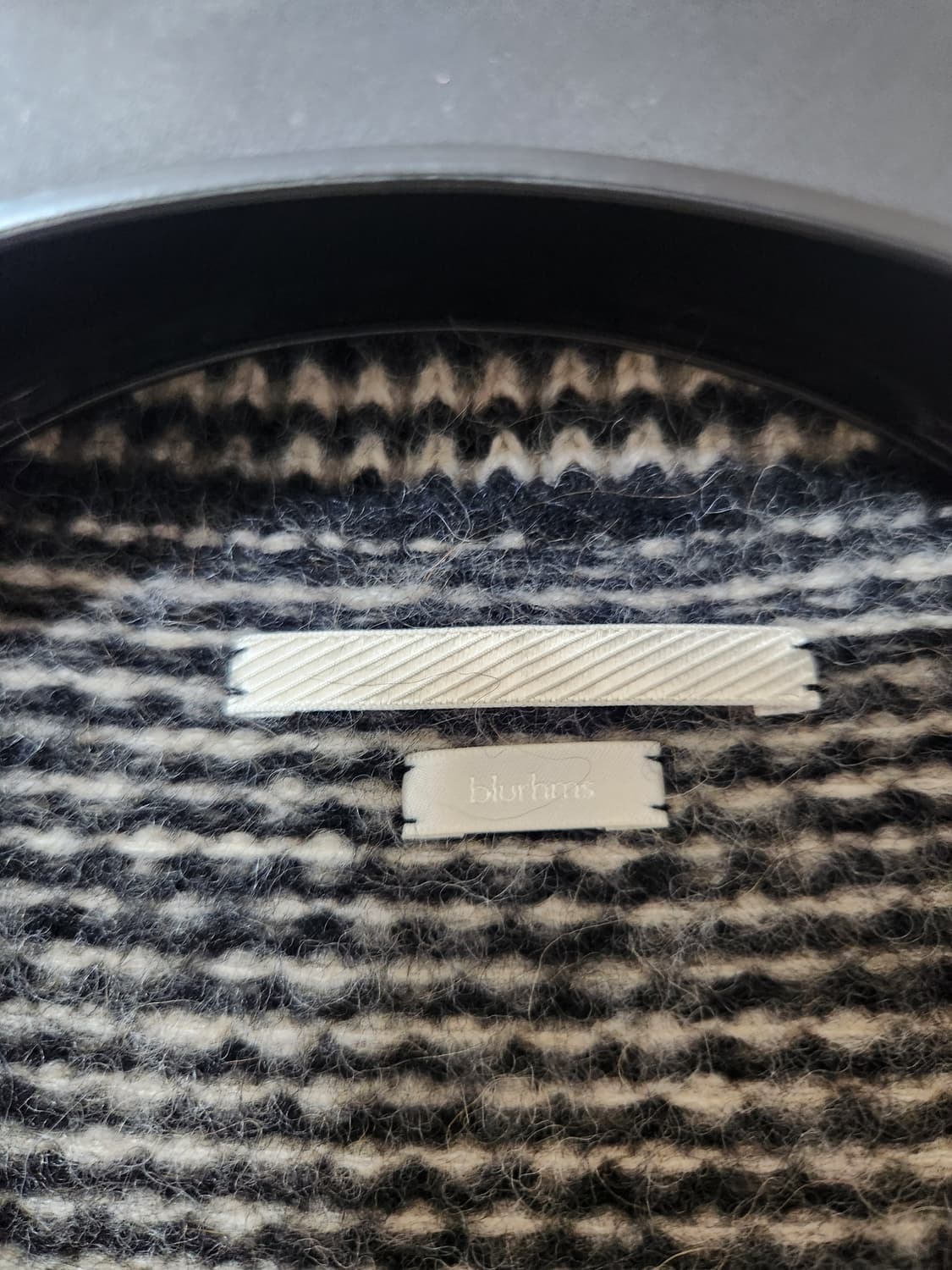 23FW Blurhms 블럼스 알파카 버드아이 니트 가디건 3사이즈 상품이미지2