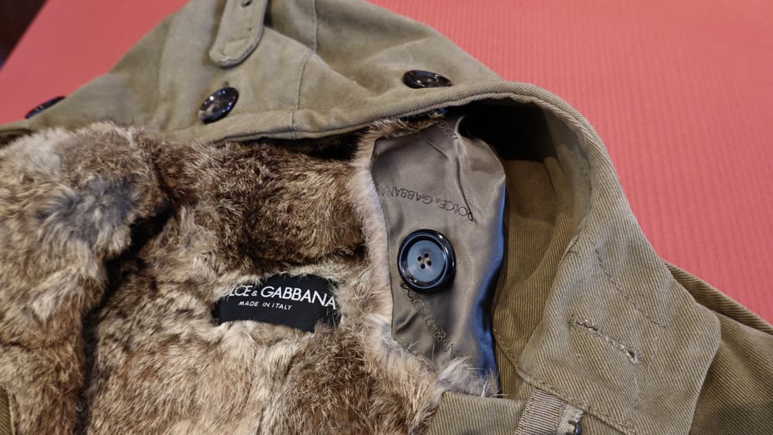 돌체앤가바나 리얼퍼 야상 아우터 상품이미지8