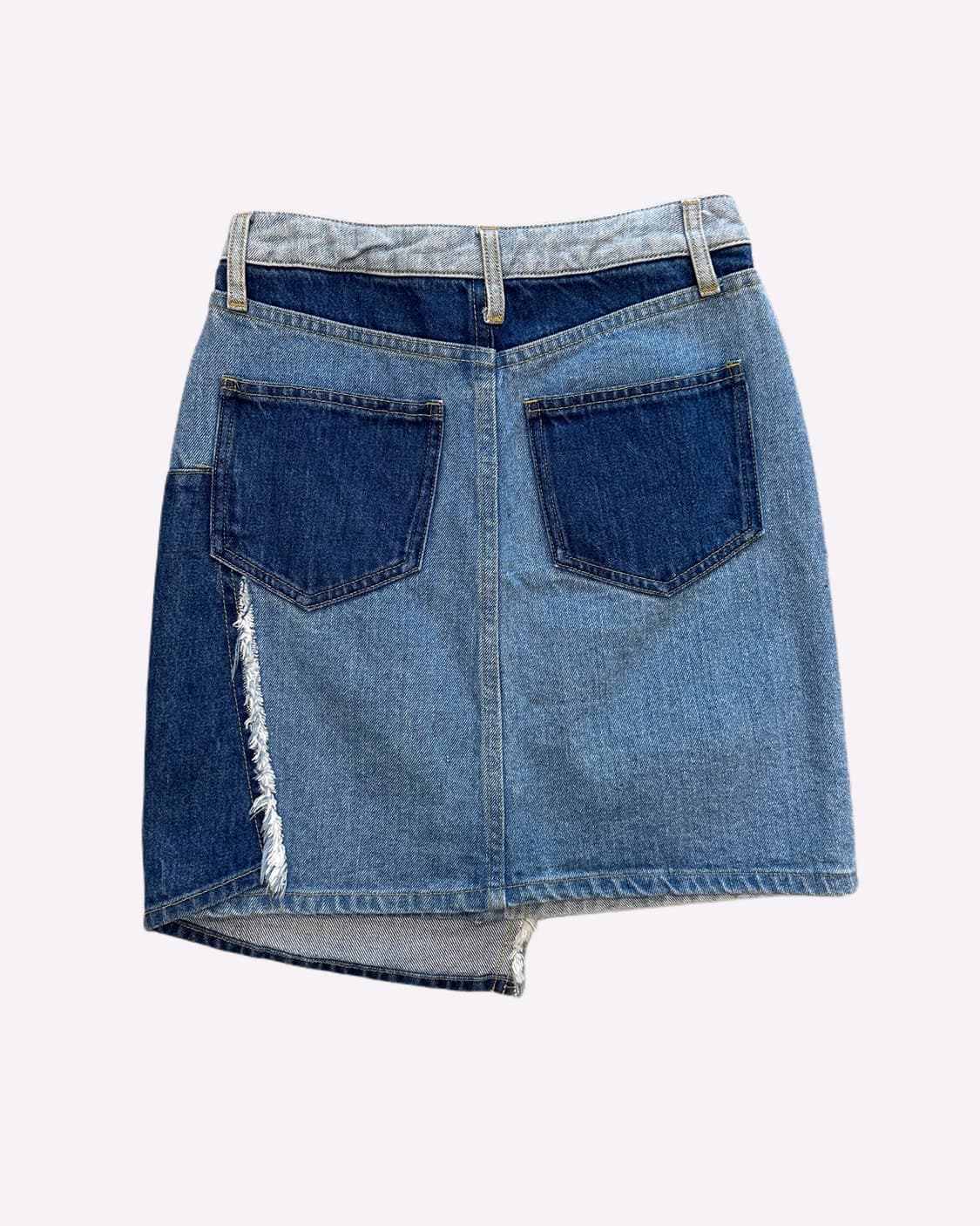 CECIL MCBEE rework denim skirt 상품이미지5