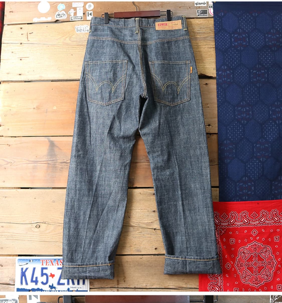  일본판 90S EDWIN 에드윈 505D 셀비지 데님  

최상 컨디션 상품이미지5