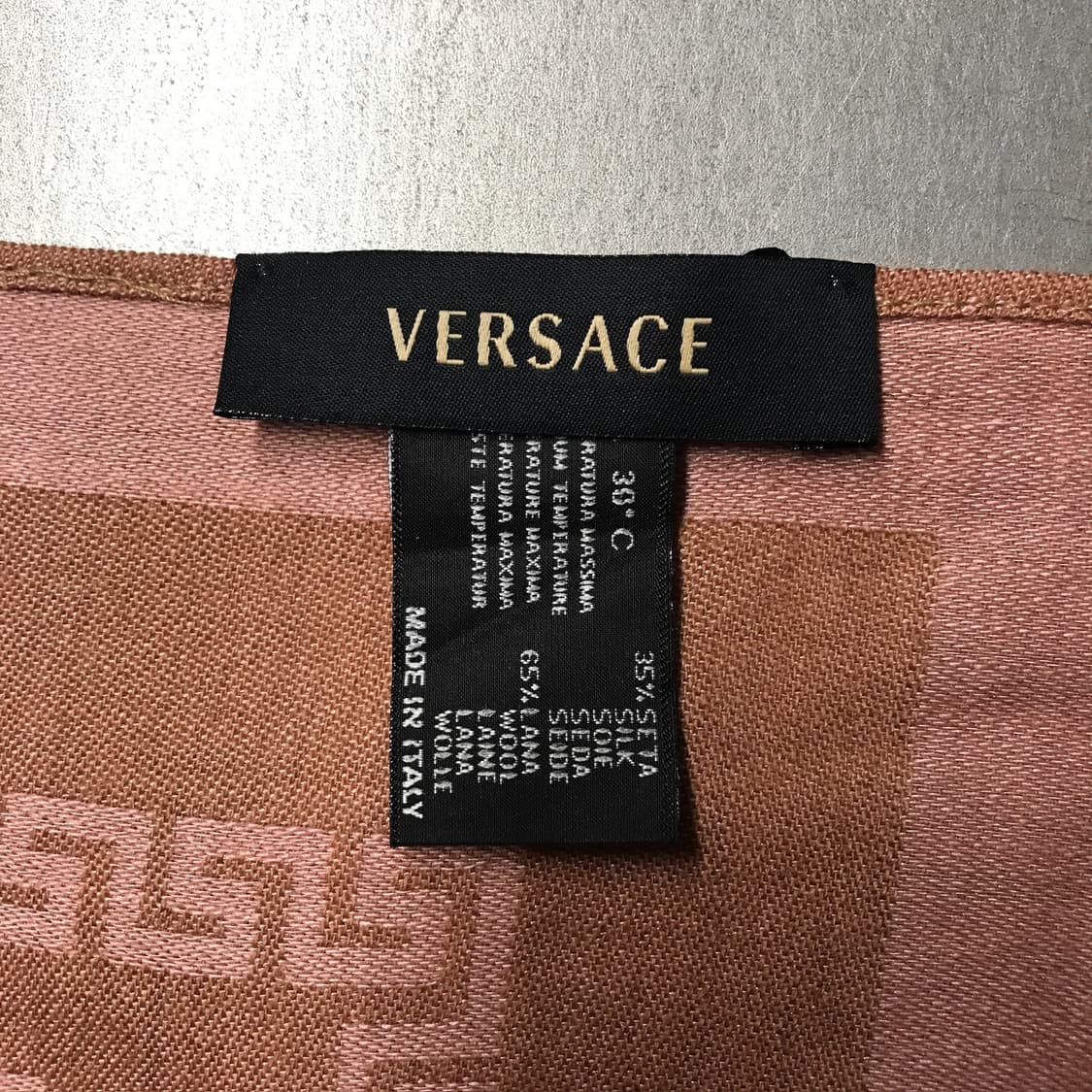 베르사체 실크 스카프 상품이미지6