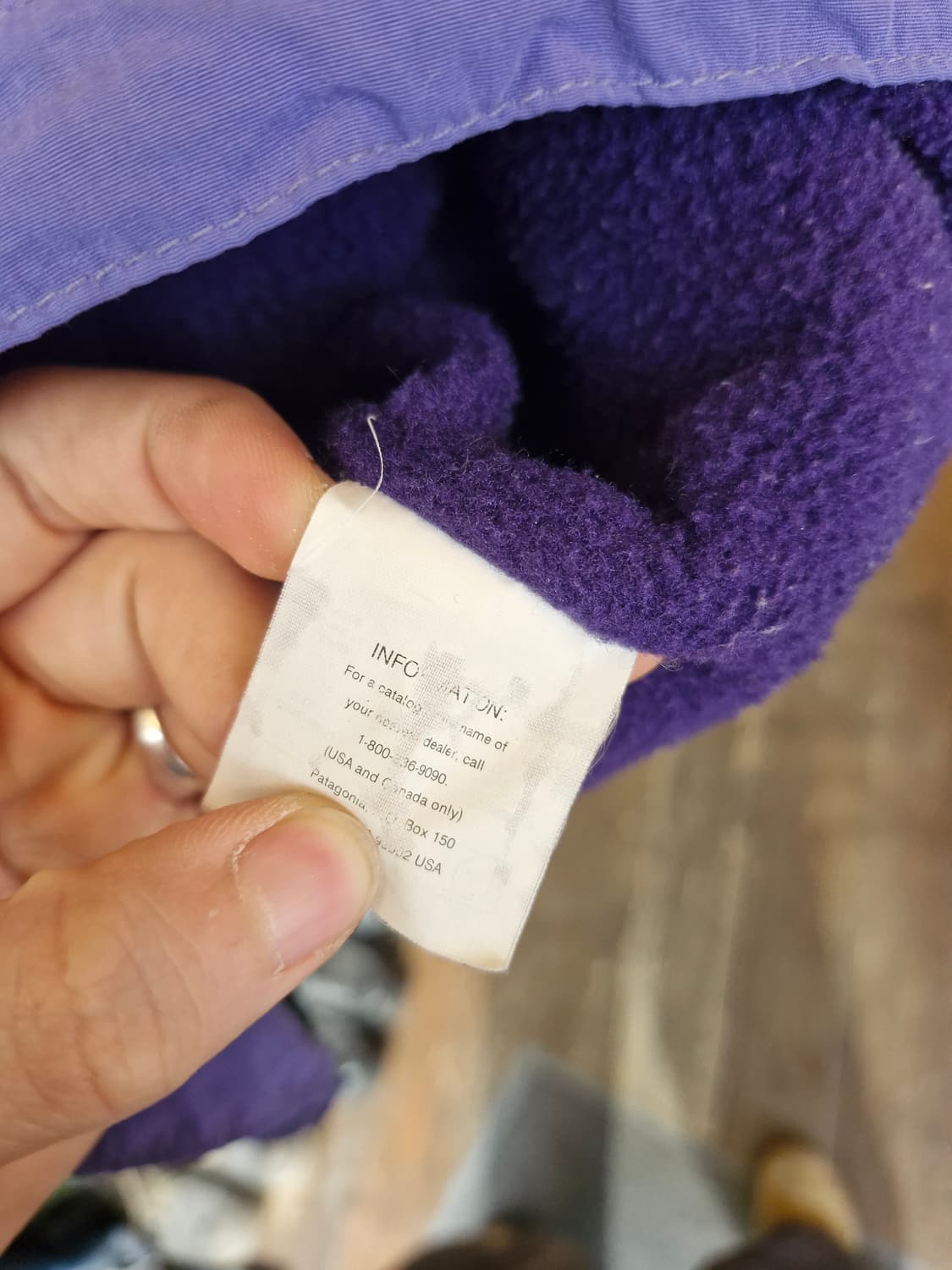 Z-493 파타고니아 캐플린 쉘드 신칠라 봄버 웜업 자켓  상품이미지9