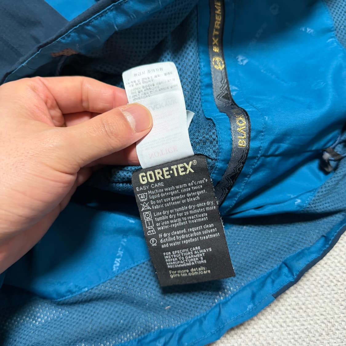 블랙야크 고어텍스 방수 바람막이 자켓 상품이미지9