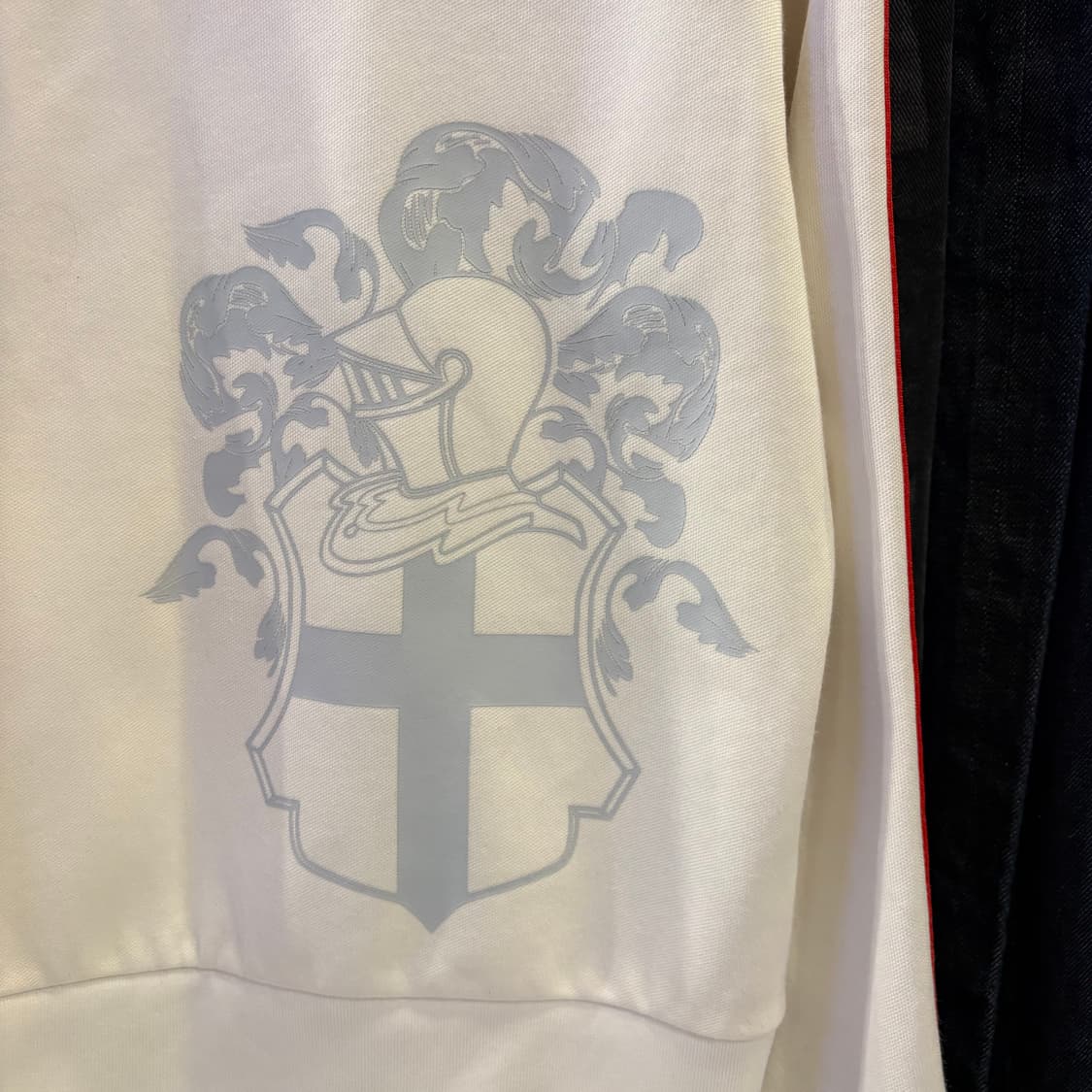 아디다스 잉글랜드 화이트 레드 후드 져지 상품이미지7