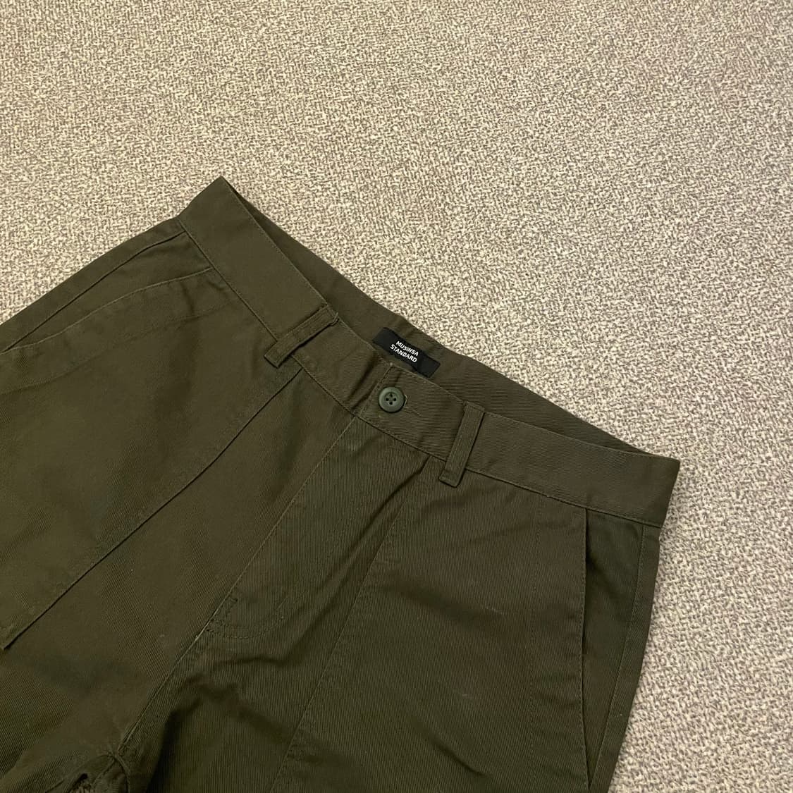 무신사 스탠다드 코튼 팬츠 상품이미지1