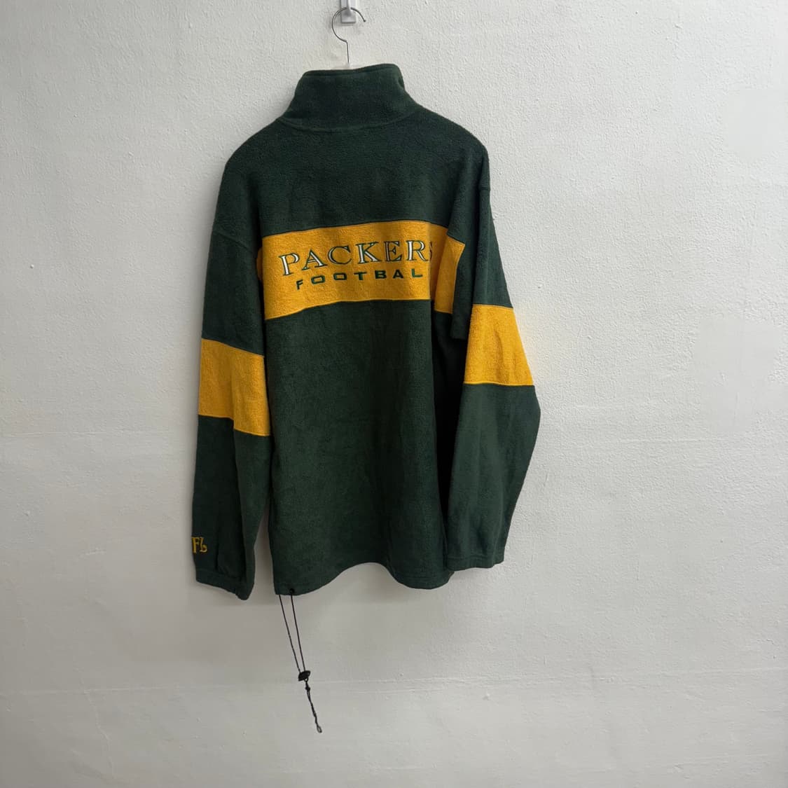 Vintage 90S NFL 배색 풋볼 반집업 XL 상품이미지3