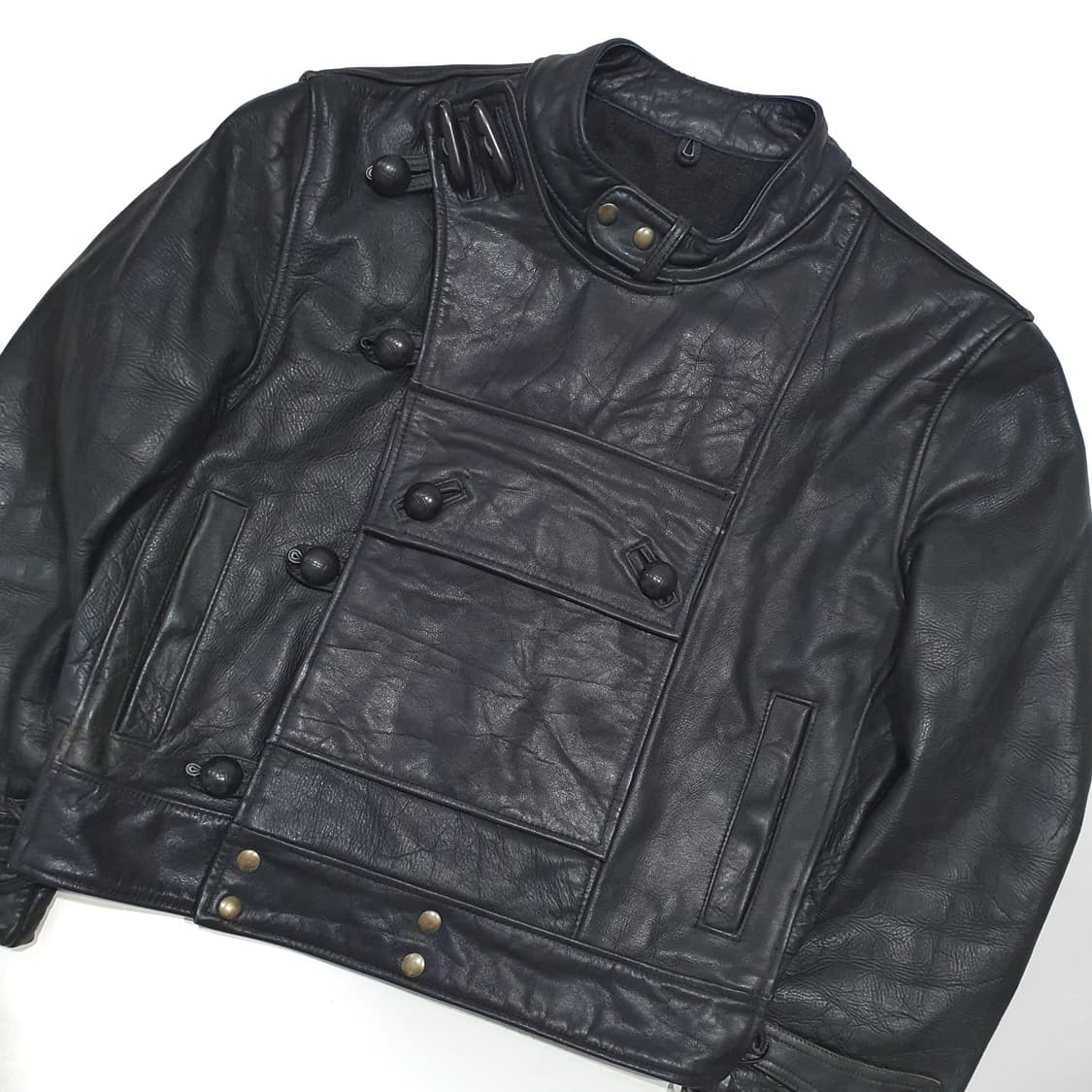 스웨덴 군 모터사이클 자켓 가죽 버전 (100~105) 상품이미지3