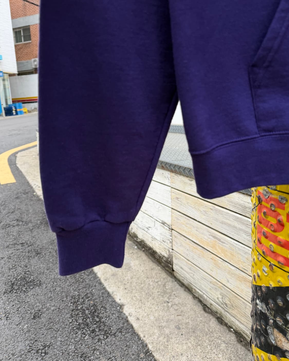 Champion tulane maroi gras purple hoodie 상품이미지4