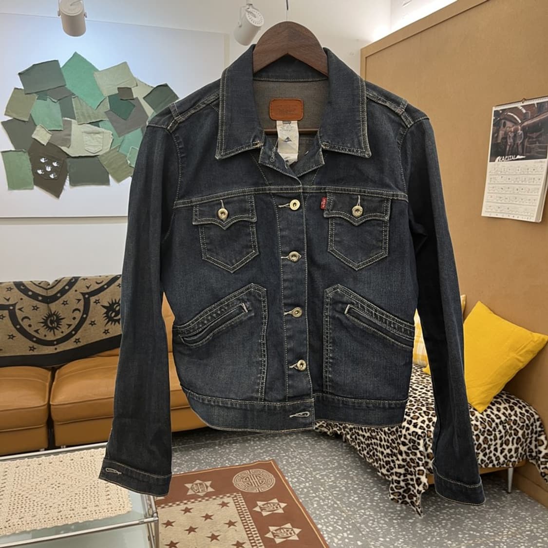 리바이스 올드스쿨 00's 캐주얼 트러커 데님자켓 95 C10278 상품이미지3