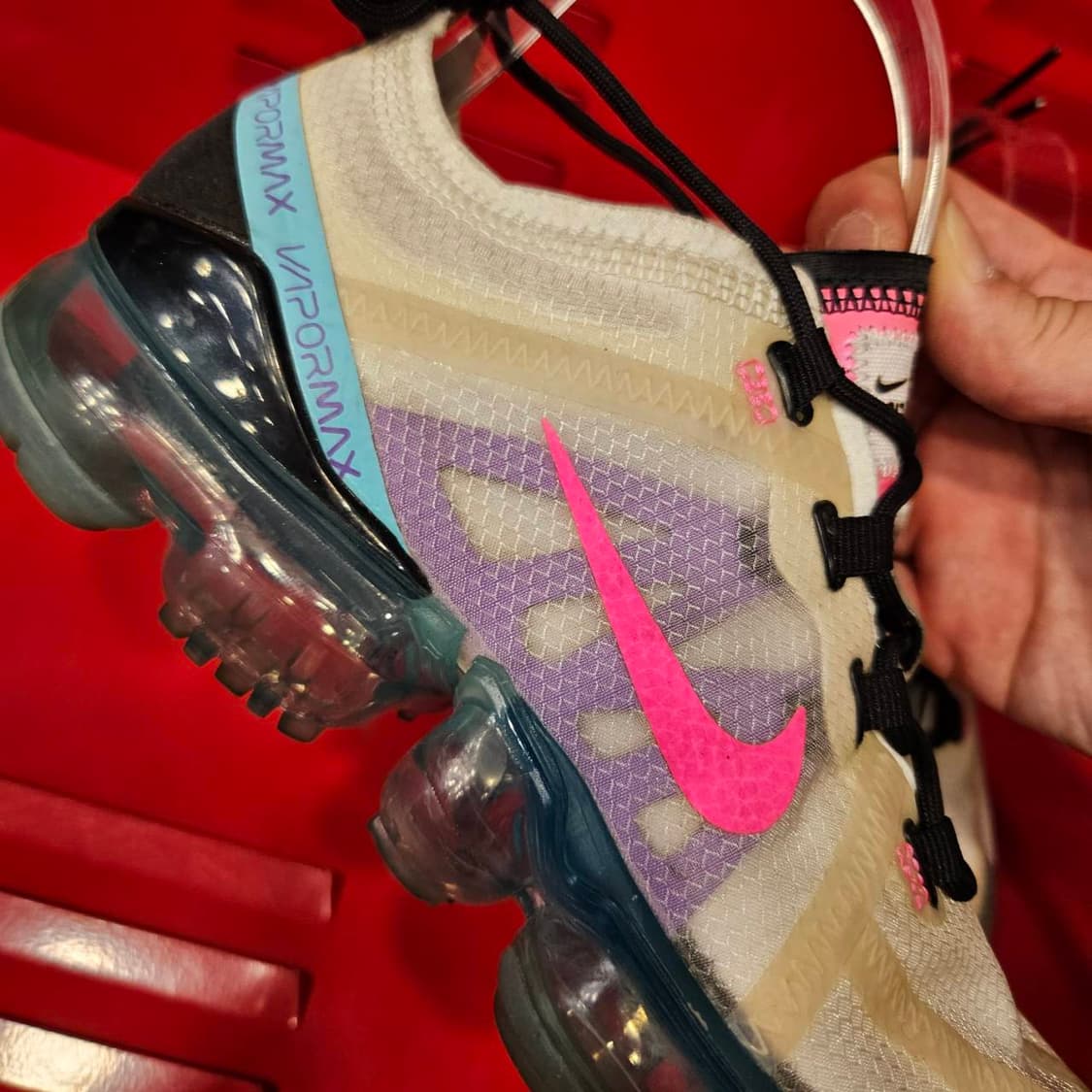 (거의새상품)나이키(NIKE) 베이퍼맥스 플레티넘 핑크 상품이미지3