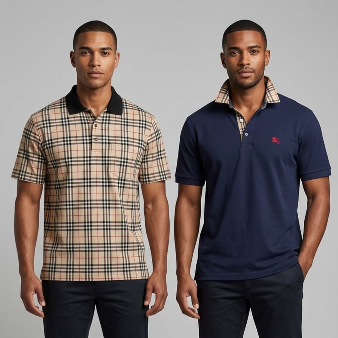 버버리 카라 폴로 반팔티 2장 (XL, 105) 상품이미지1