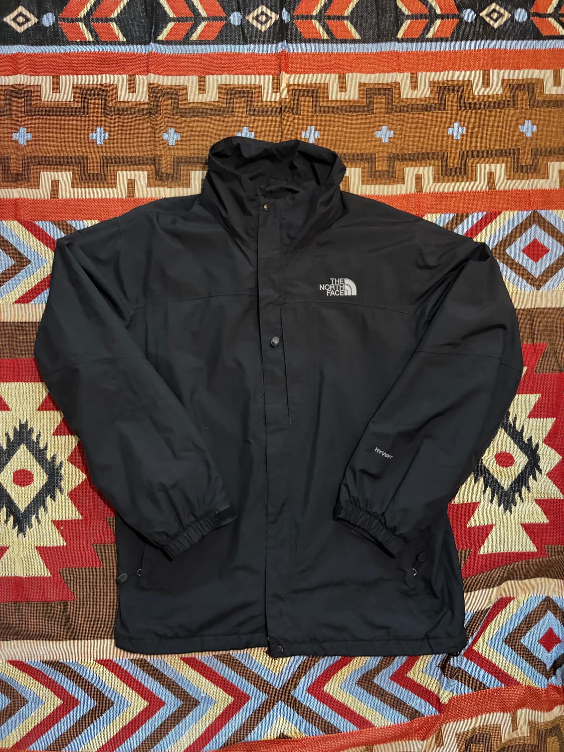 105) 노스페이스 하이벤트 바람막이 블랙 상품이미지1