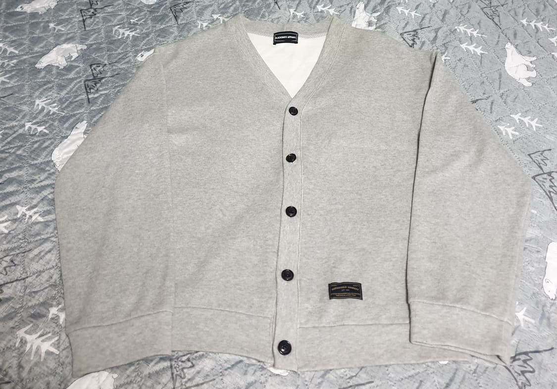 블랙스미스 울 가디건 그레이 (F) 상품이미지1