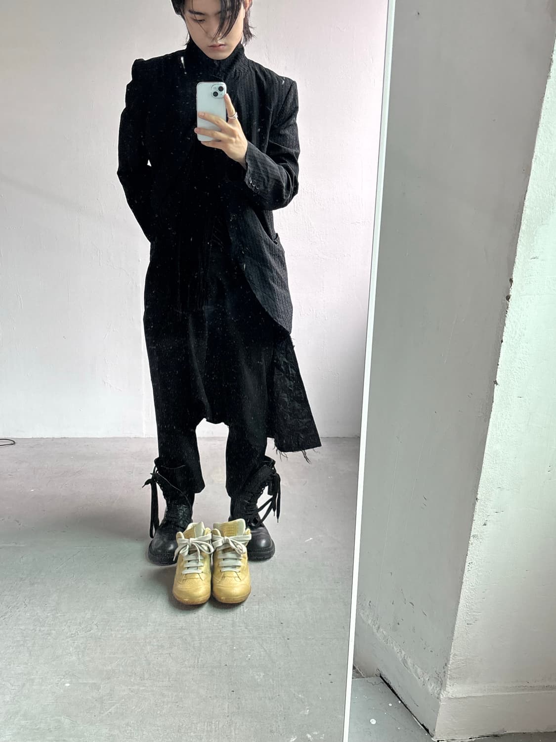 마틴 마르지엘라 골드 크랙업 하이탑  상품이미지10