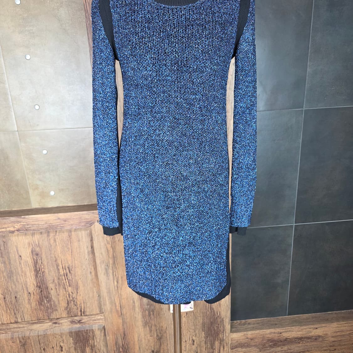 see by chloe 블루 메탈 미니 원피스  상품이미지3