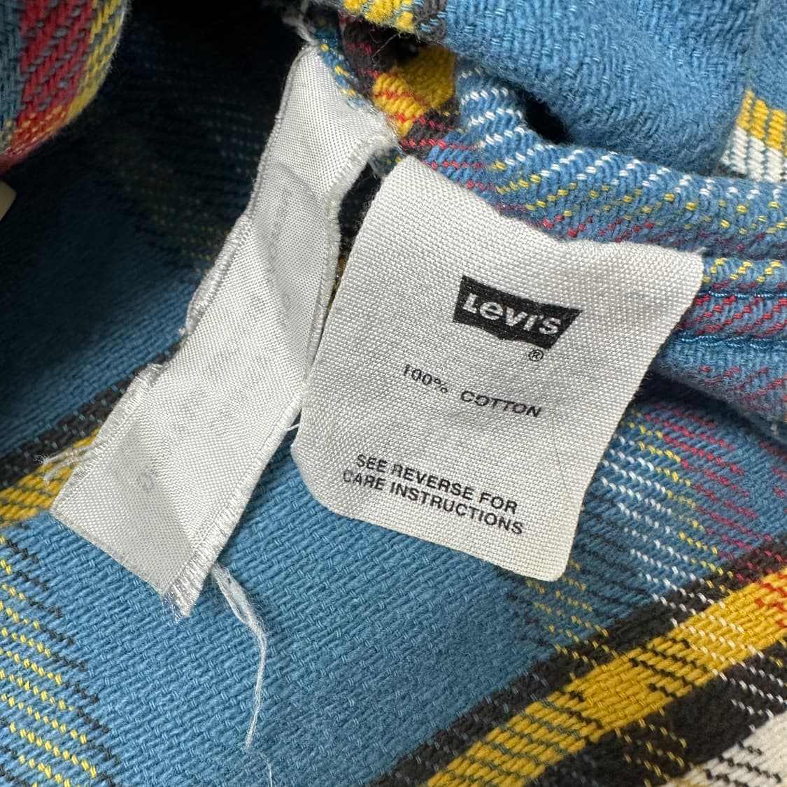 리바이스 플란넬 체크셔츠 상품이미지6