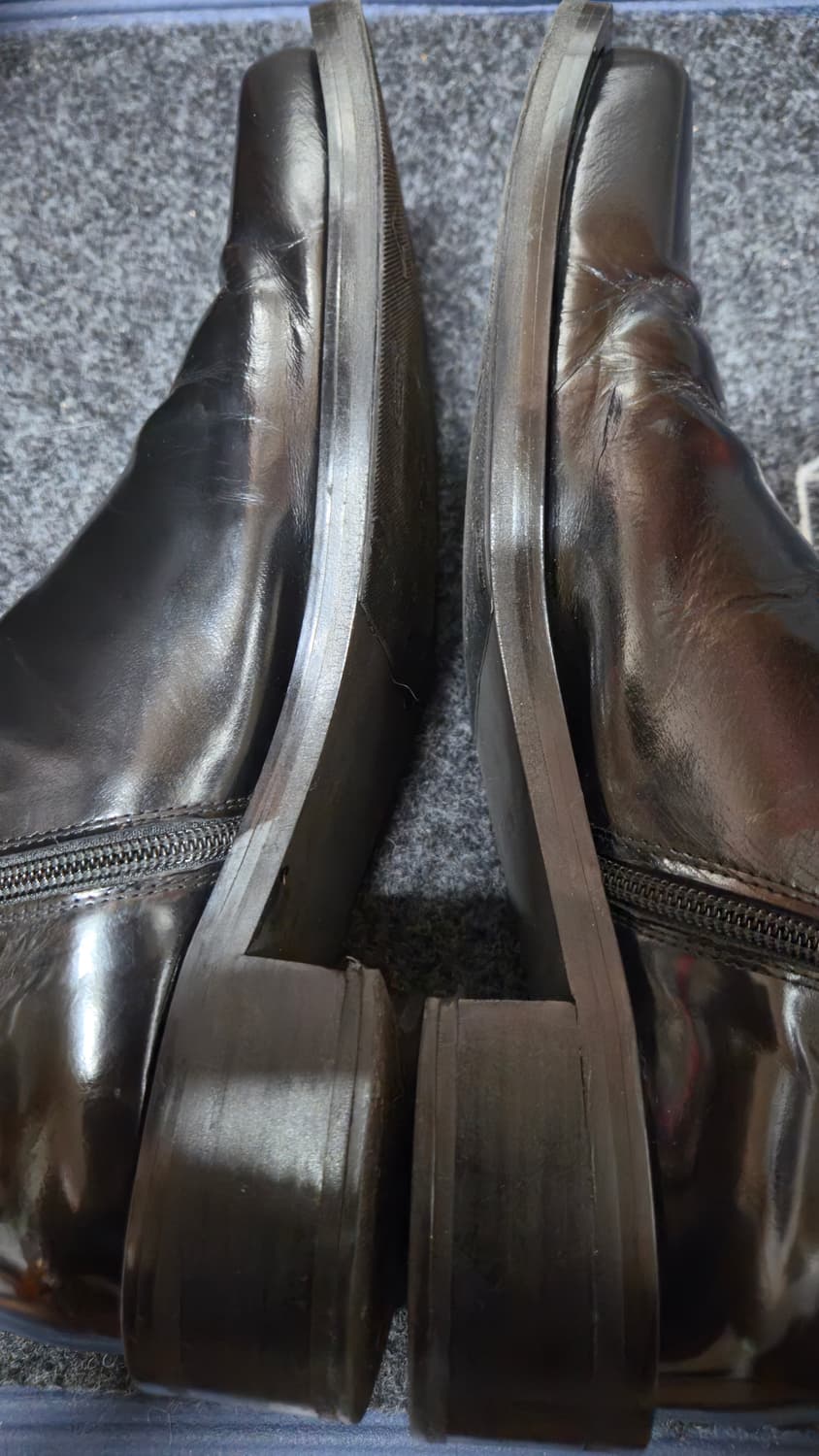 [280] 쏘유레슈어 Raffine black 부츠 상품이미지2