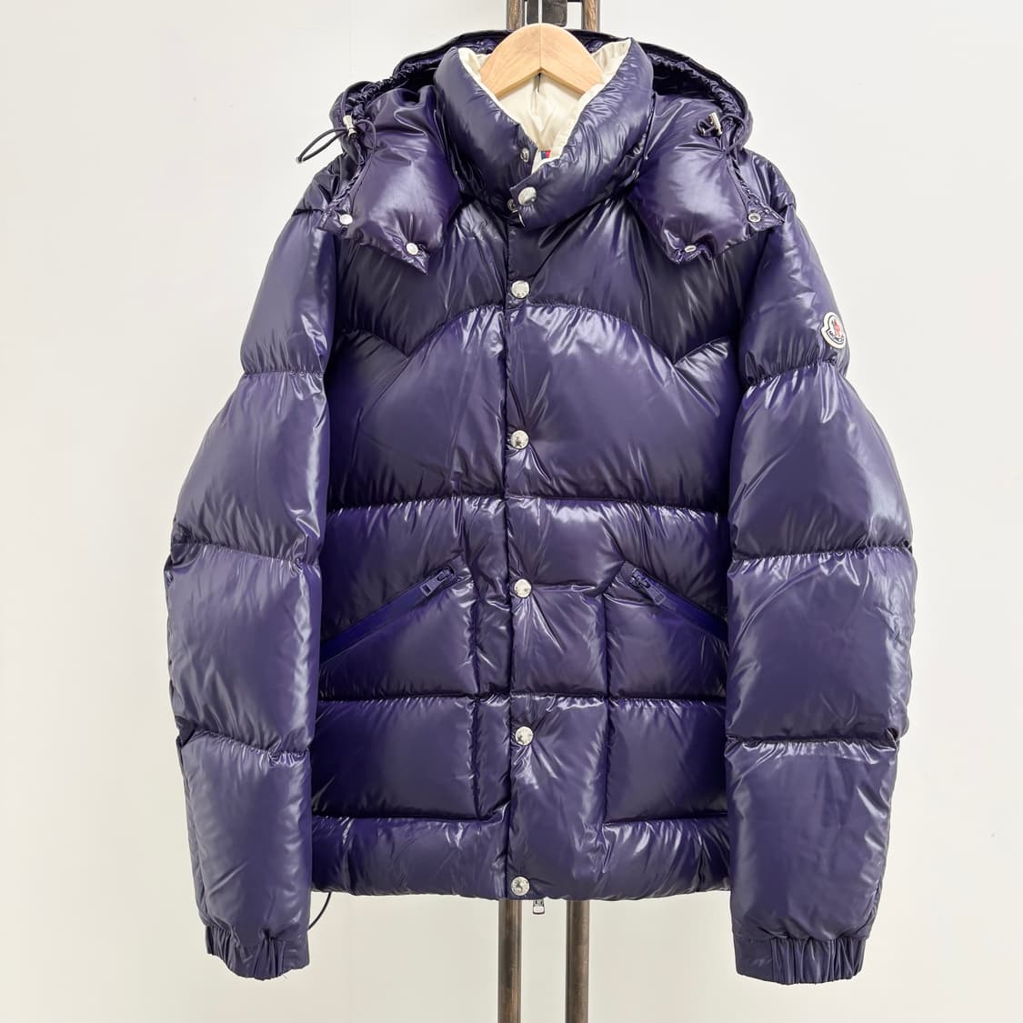 [4]몽클레어 배색 패딩점퍼 상품이미지1