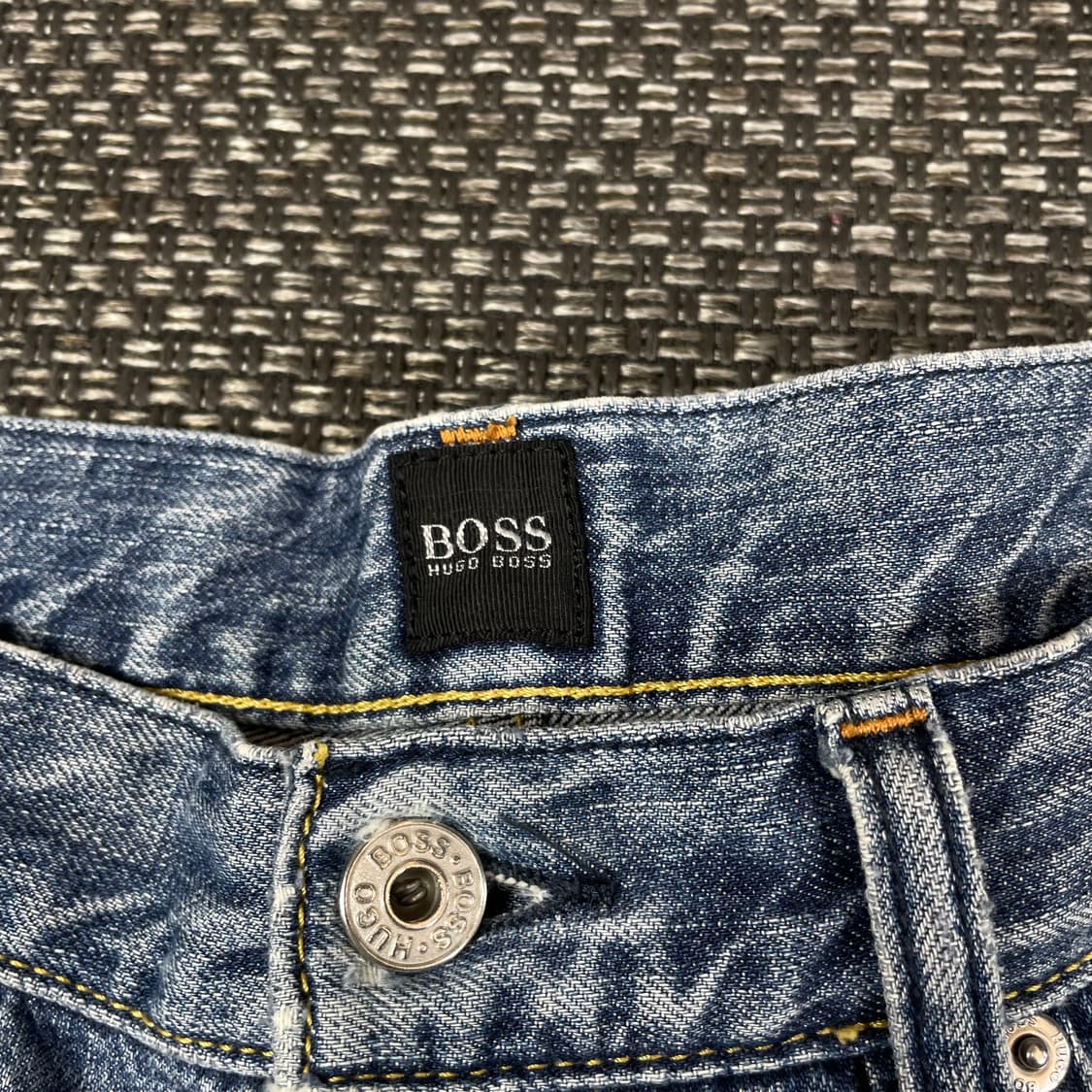 (34) 휴고보스 데미지 워싱 데님 팬츠 상품이미지5