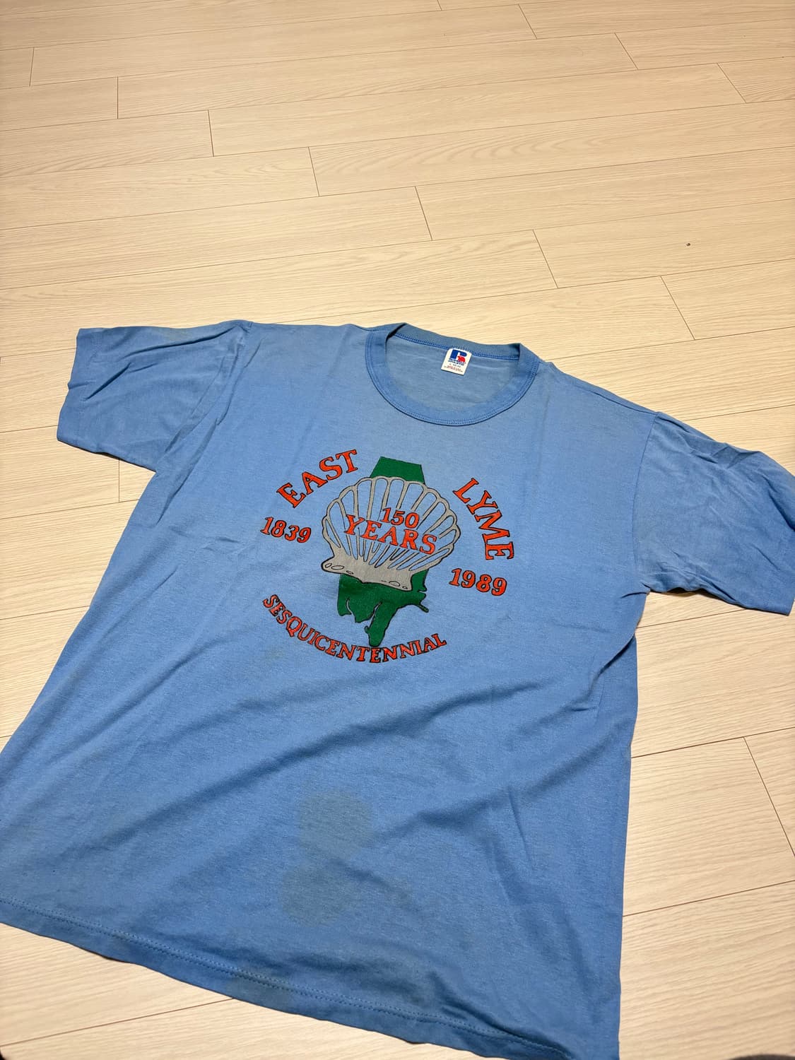 빈티지 러셀 프린팅 티셔츠 100 상품이미지2