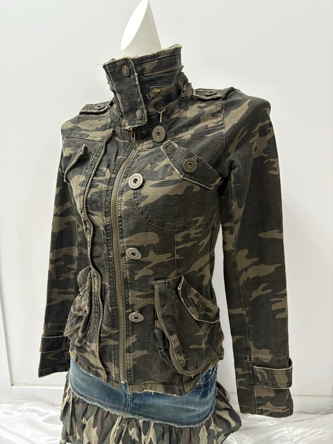 Dia 카모 자켓 상품이미지3