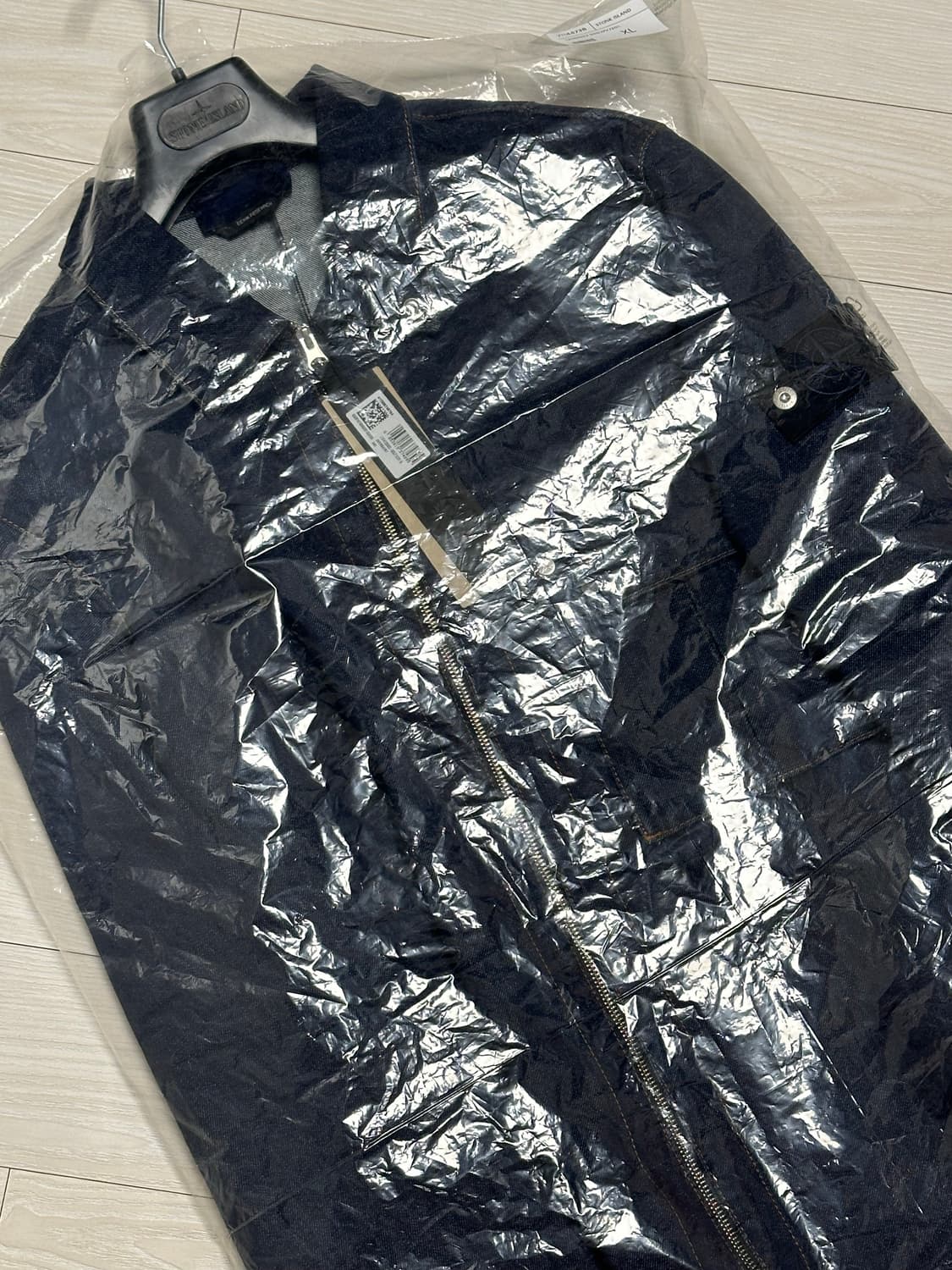 스톤아일랜드 라이트 데님 불 자켓 XL(105-110) 새상품 상품이미지3