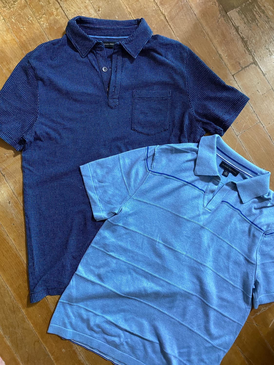 (일괄판매) 바나나 리퍼블릭 남성 카라티 2벌 100사이즈 상품이미지1