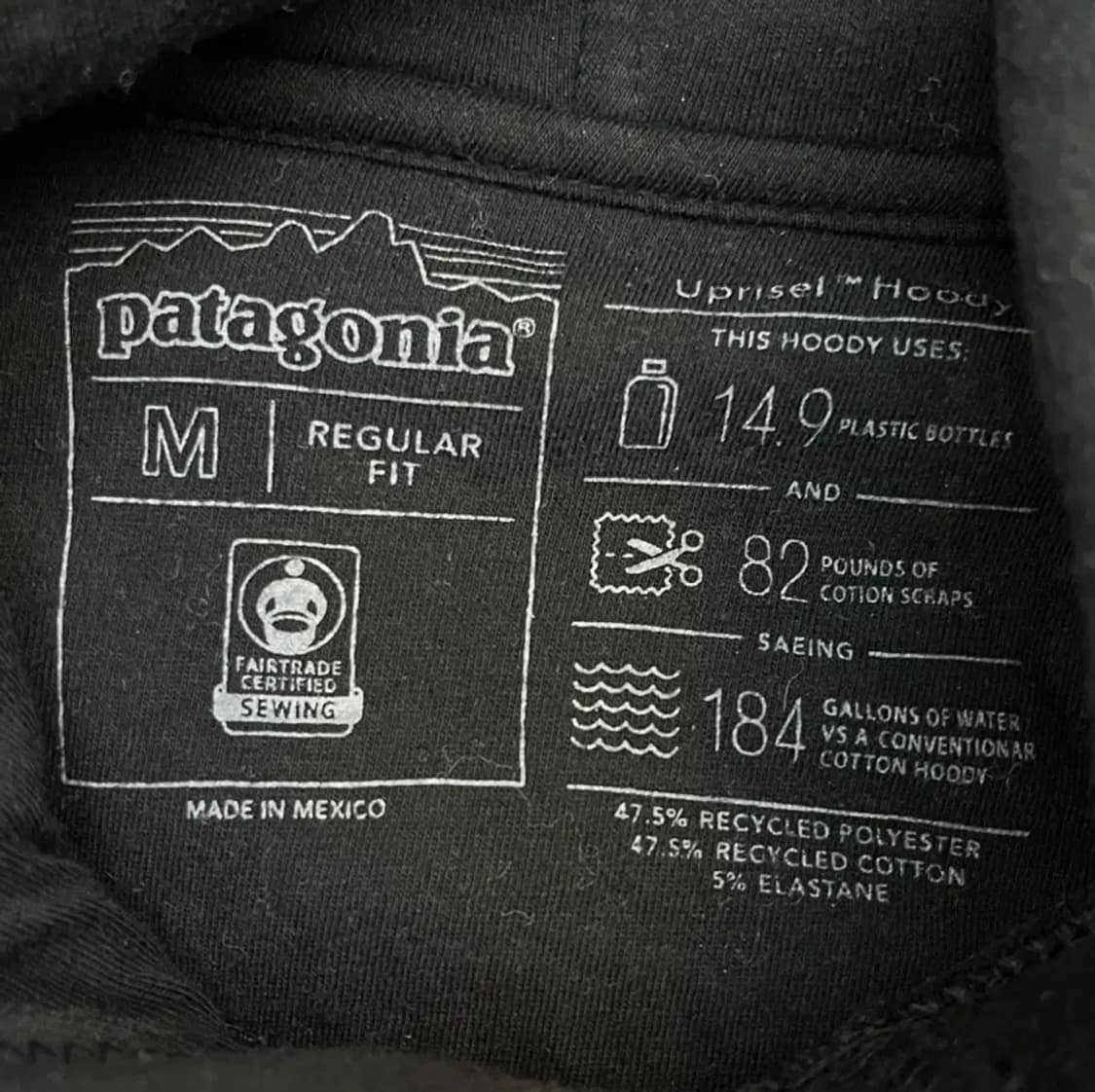 파타고니아 남성 레귤러핏 후드티 (M) 상품이미지3
