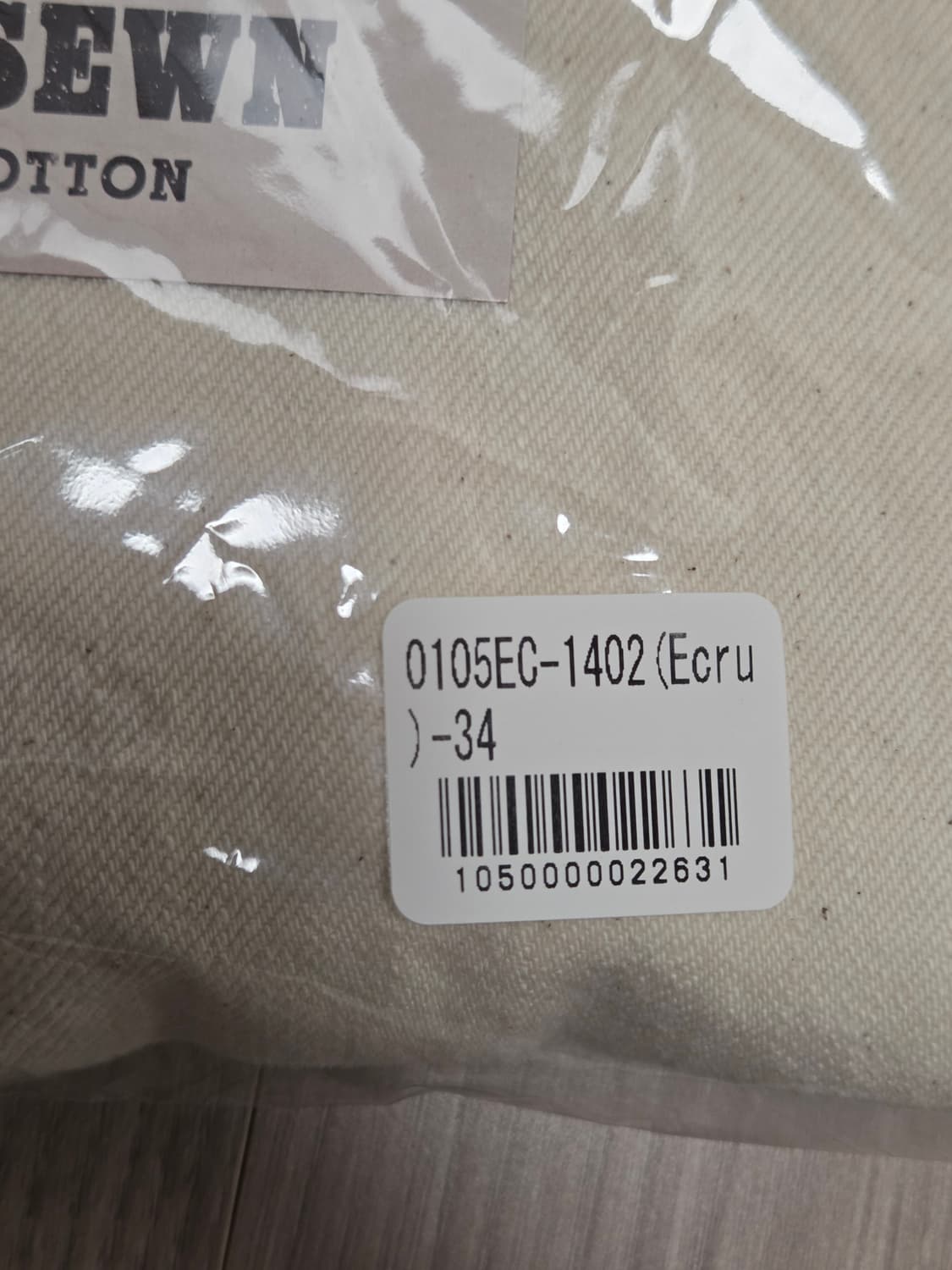 [새제품] 풀카운트 데님 0105EC (Selvedge Ecru) 34 상품이미지2