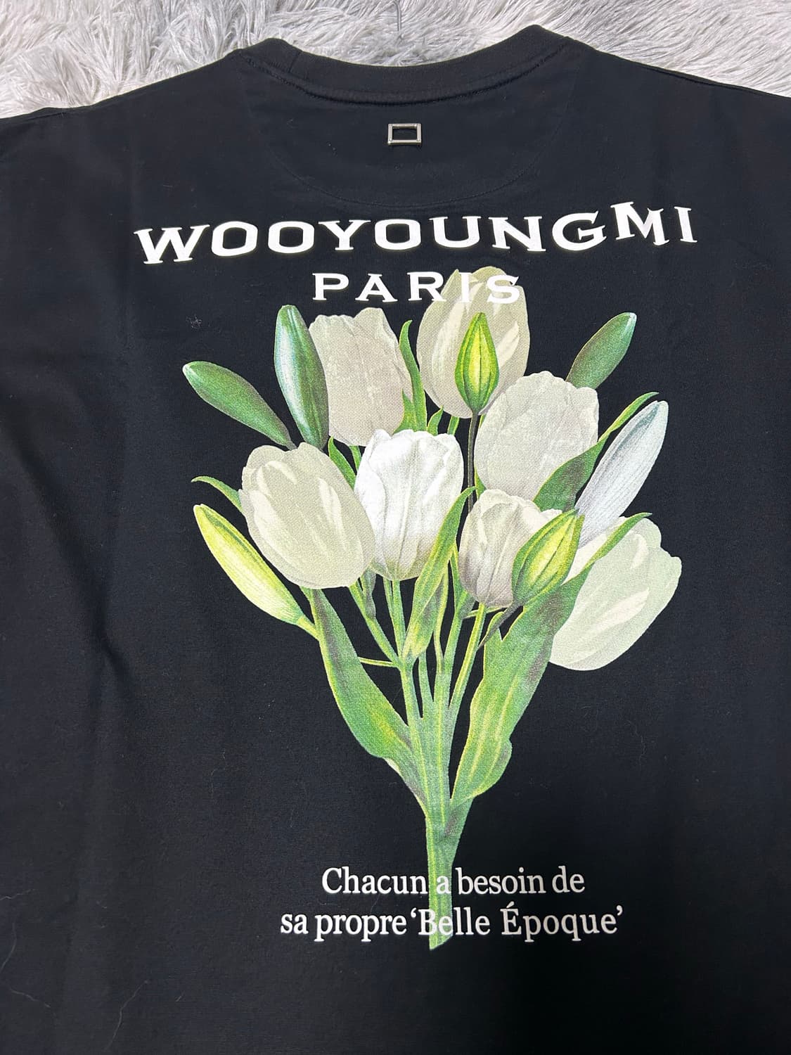 22ss 우영미 플라워 반팔 상품이미지2