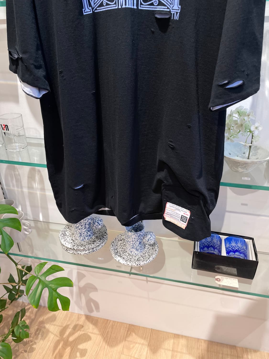 미하라야스히로 distressed reversible tee 상품이미지4