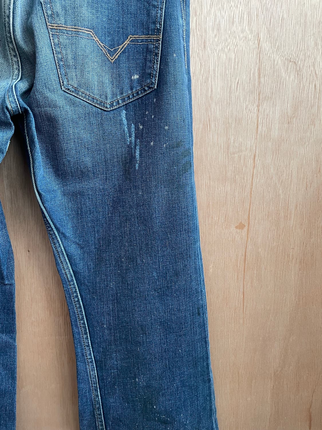 디젤 더티워싱 플레어 데님 팬츠 상품이미지7