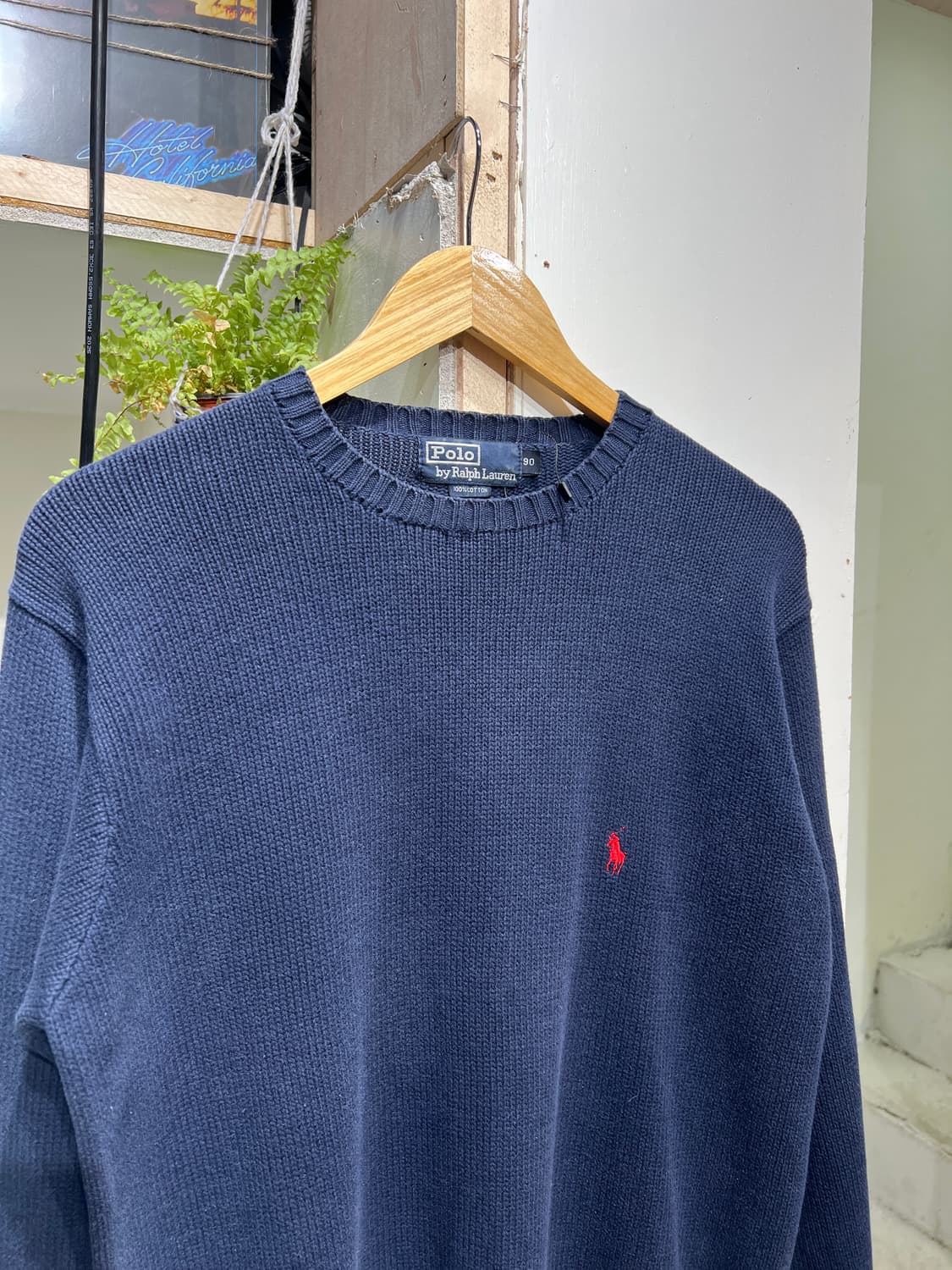 폴로 랄프로렌 91년도 코튼 니트 상품이미지1