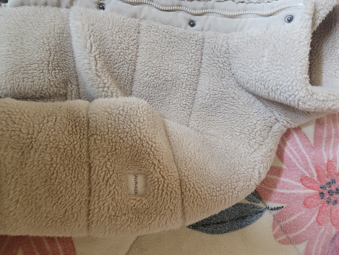 캘빈클라인 셰르파 양털 푸퍼 점퍼 상품이미지4