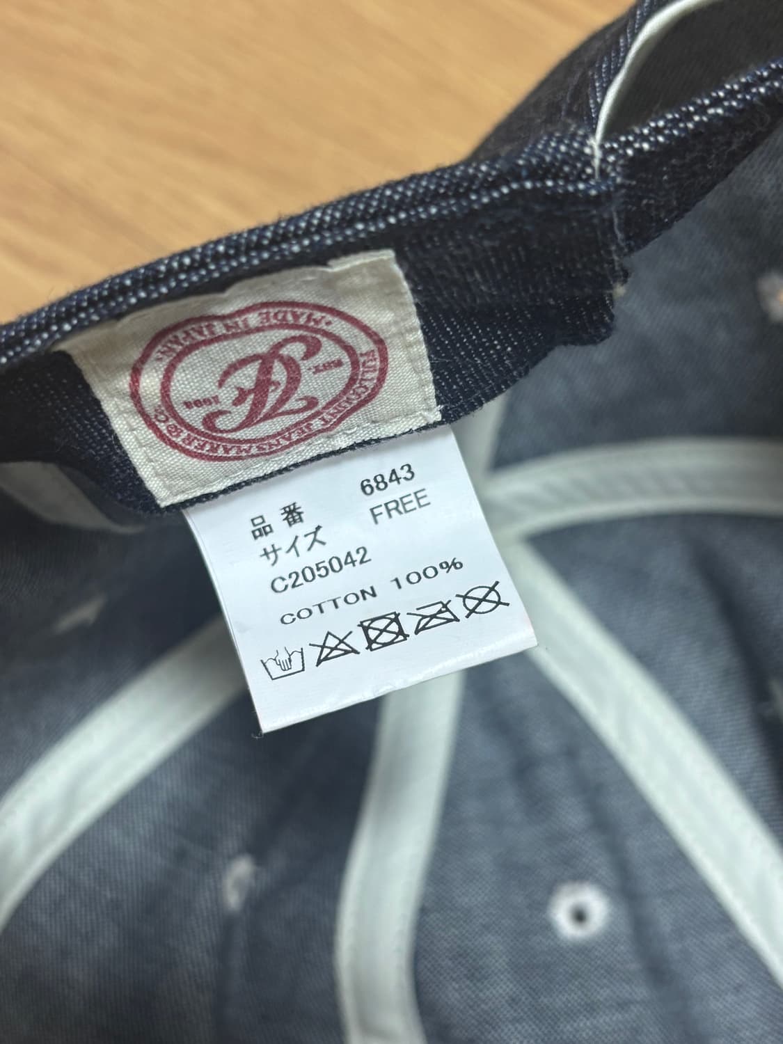 풀카운트 데님 볼캡 모자  상품이미지6