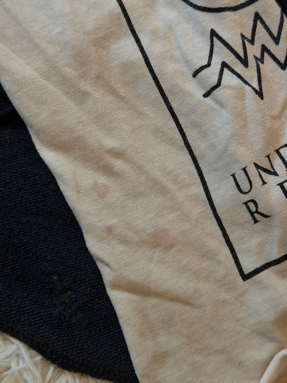 언더커버 T기 데미지 후드 상품이미지8