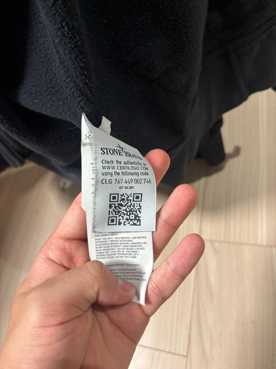 스톤아일랜드 후드집업m 상품이미지3