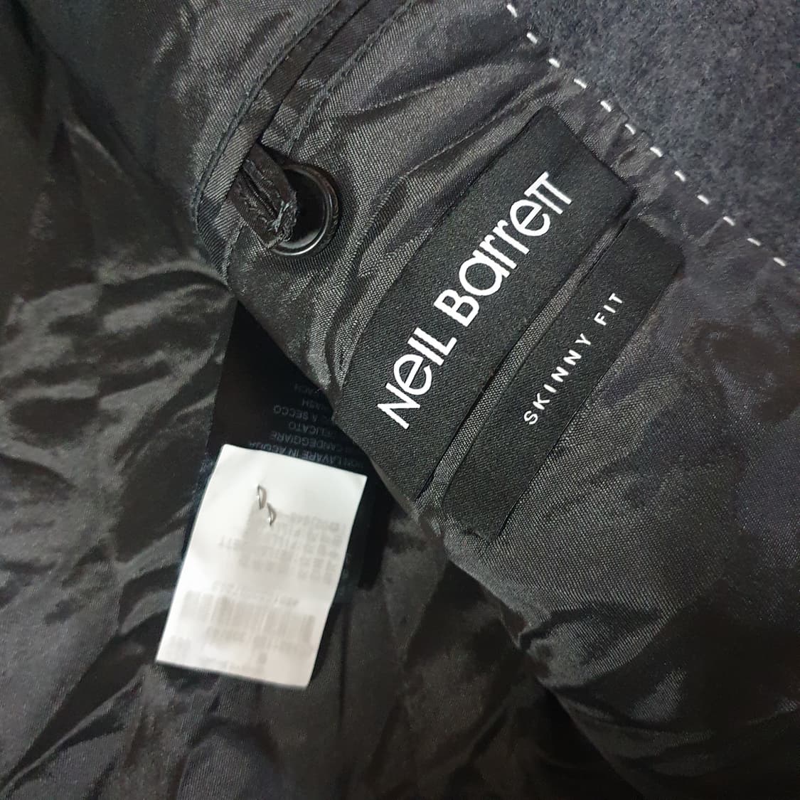 닐바렛 런웨이 피스 아카이브 스키니핏 체스터 코트 48 상품이미지7